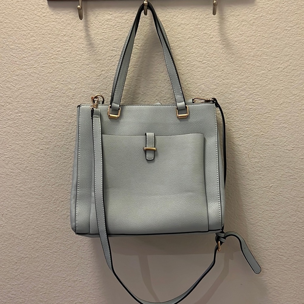 Beautiful light blue purse. Purchased from stitch fix.